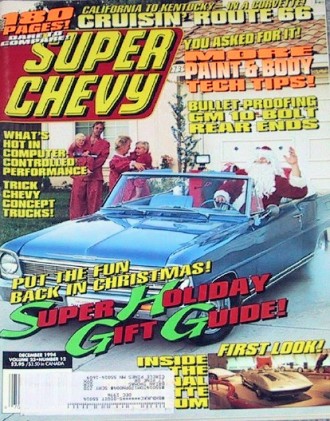 SUPER CHEVY 1994 DEC - VETTES, SCOGGIN-DICKEY, NOVAS